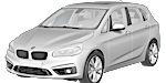 BMW F45 B1967 Fault Code
